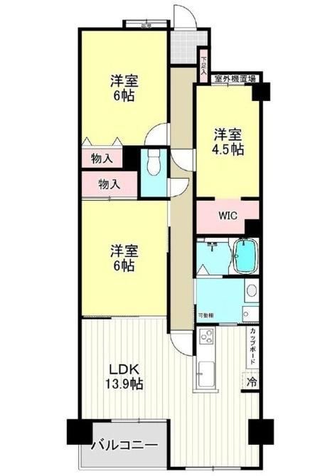3LDK apartment in Minami Ward, Hiroshima - Photo 1