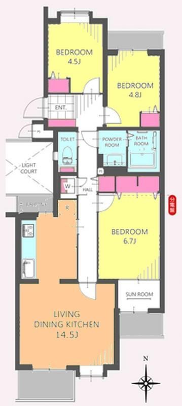 Freshly Renovated 3LDK Apartment in Funabashi - Photo 1