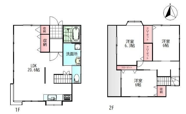 3LDK house in Isesaki, Gunma - Photo 1