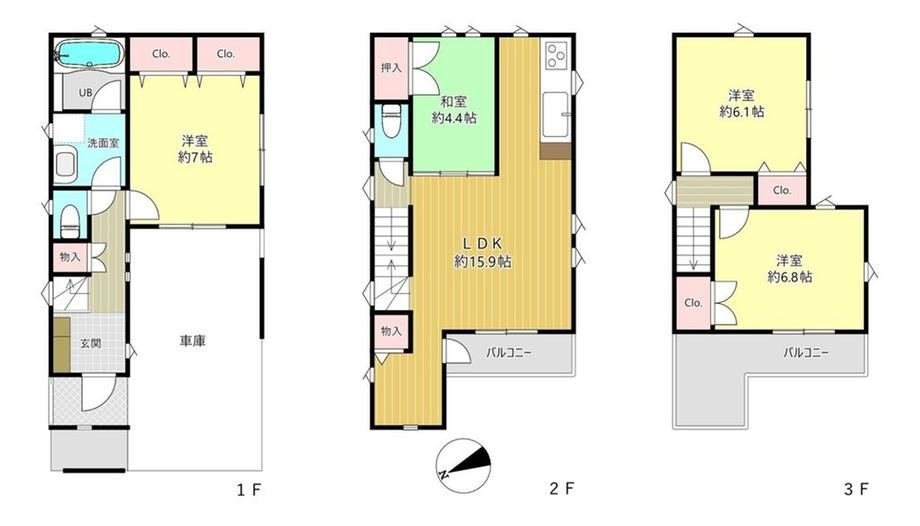 4LDK House Steps from Cherry Blossoms in Edogawa - Photo 1