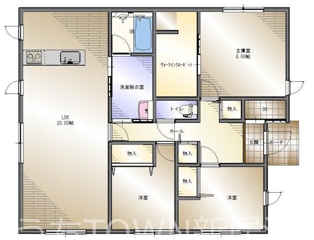 3LDK+S house in Niihama, Ehime - Photo 1