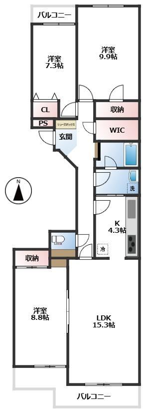 Ocean View 3LDK Apartment in Nobori - Photo 1