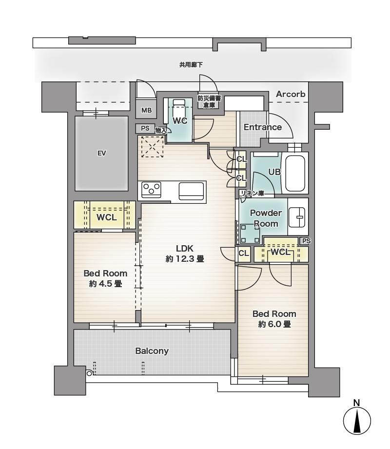 2LDK apartment in Ikeda, Osaka - Photo 1