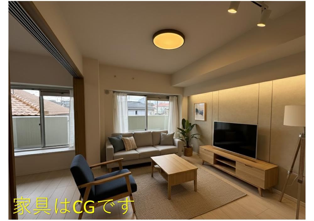 Bright 3LDK Apartment in Higashi Hashimoto - Photo 1