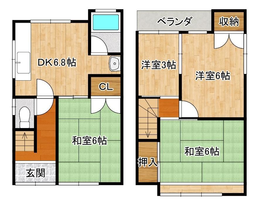 4DK house in Nishikyo Ward, Kyoto - Photo 1
