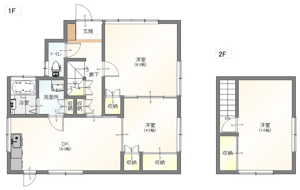 3DK house in Kure, Hiroshima - Photo 1