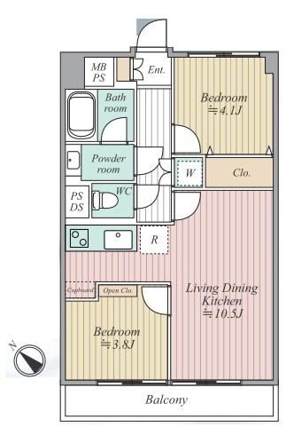 Convenient 2LDK Apartment Near Nishikoyama Station - Photo 1