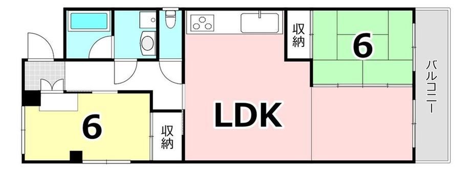 2LDK apartment in Ginowan, Okinawa - photo 2