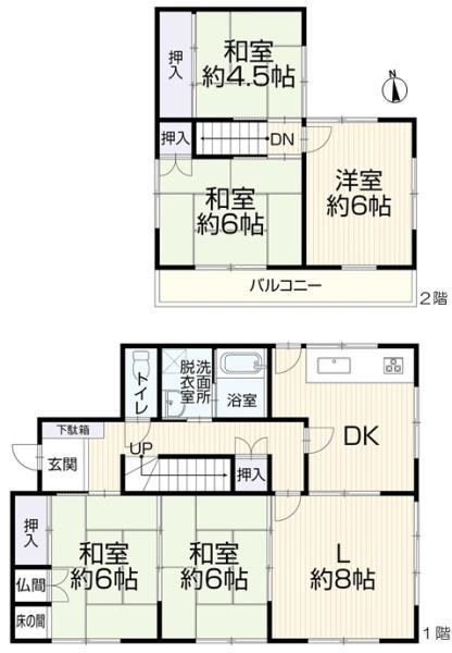 5LDK house in Kasugai, Aichi - Photo 1