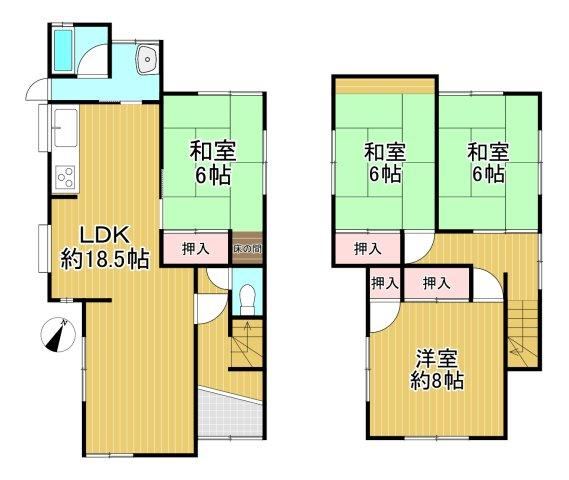 4LDK house in Izumiotsu, Osaka - Photo 1