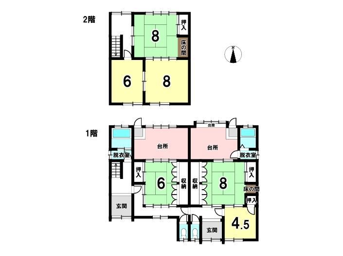Spacious 6DDKK House Near Moriyama Self-Defense Force Front Station - Photo 1