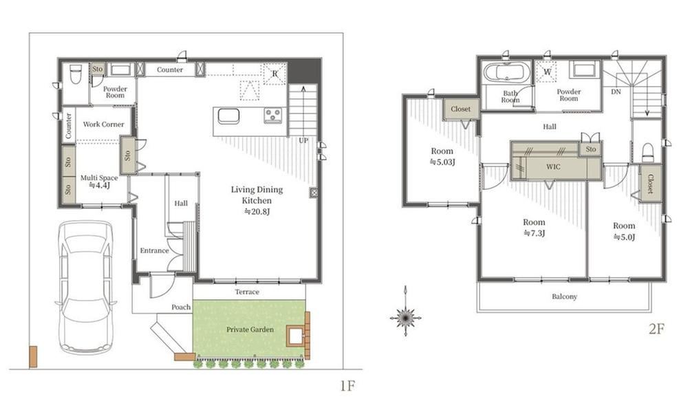 Modern 3LDK Home in Akishima - Photo 1
