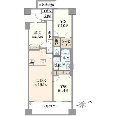 Renovated 3LDK Apartment with Southeast Balcony - Photo 1