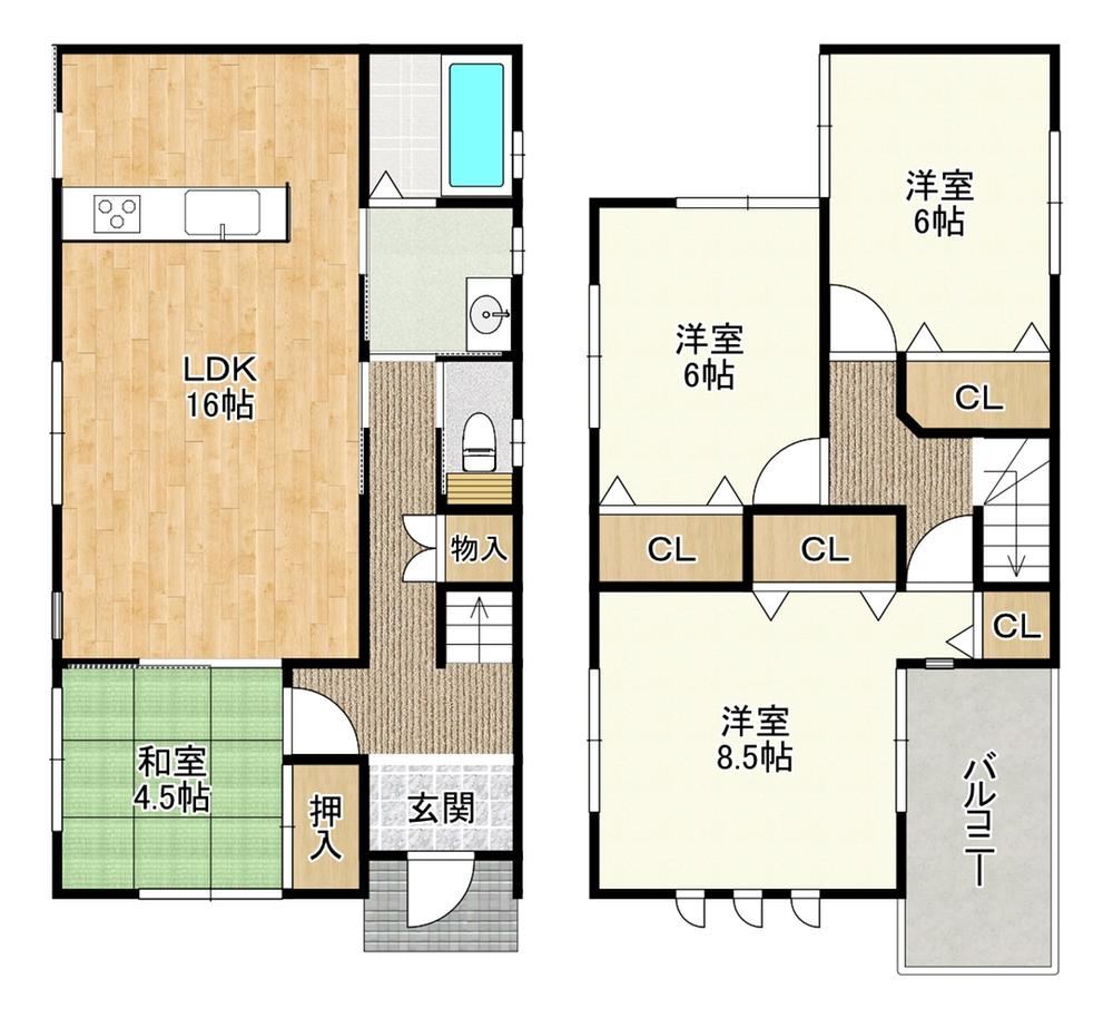 4LDK house in Kumatori, Sennan District, Osaka - Photo 1