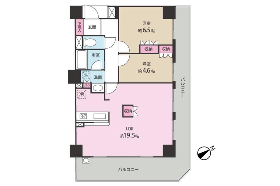 Bright 2LDK Corner Apartment in Fujisawa - Photo 1