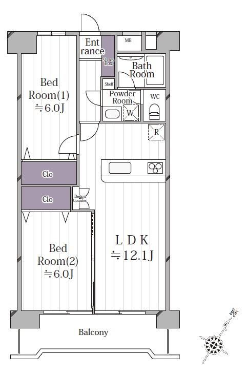 Conveniently Located 2LDK Apartment in Ichikawa - Photo 1