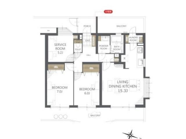 Interior Renovated Apartment with Easy Access in Shimonagaya - Photo 1