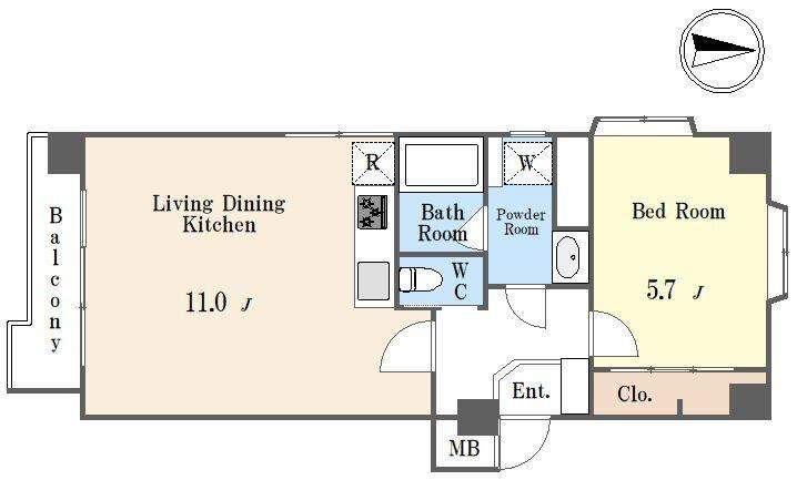 Renovated 1LDK Apartment in Kanamachi - Photo 1