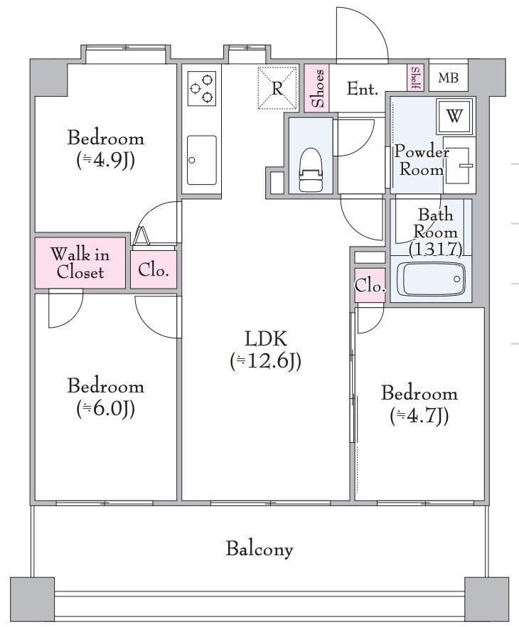 Newly Renovated 3LDK Apartment in Tanashi - Photo 1