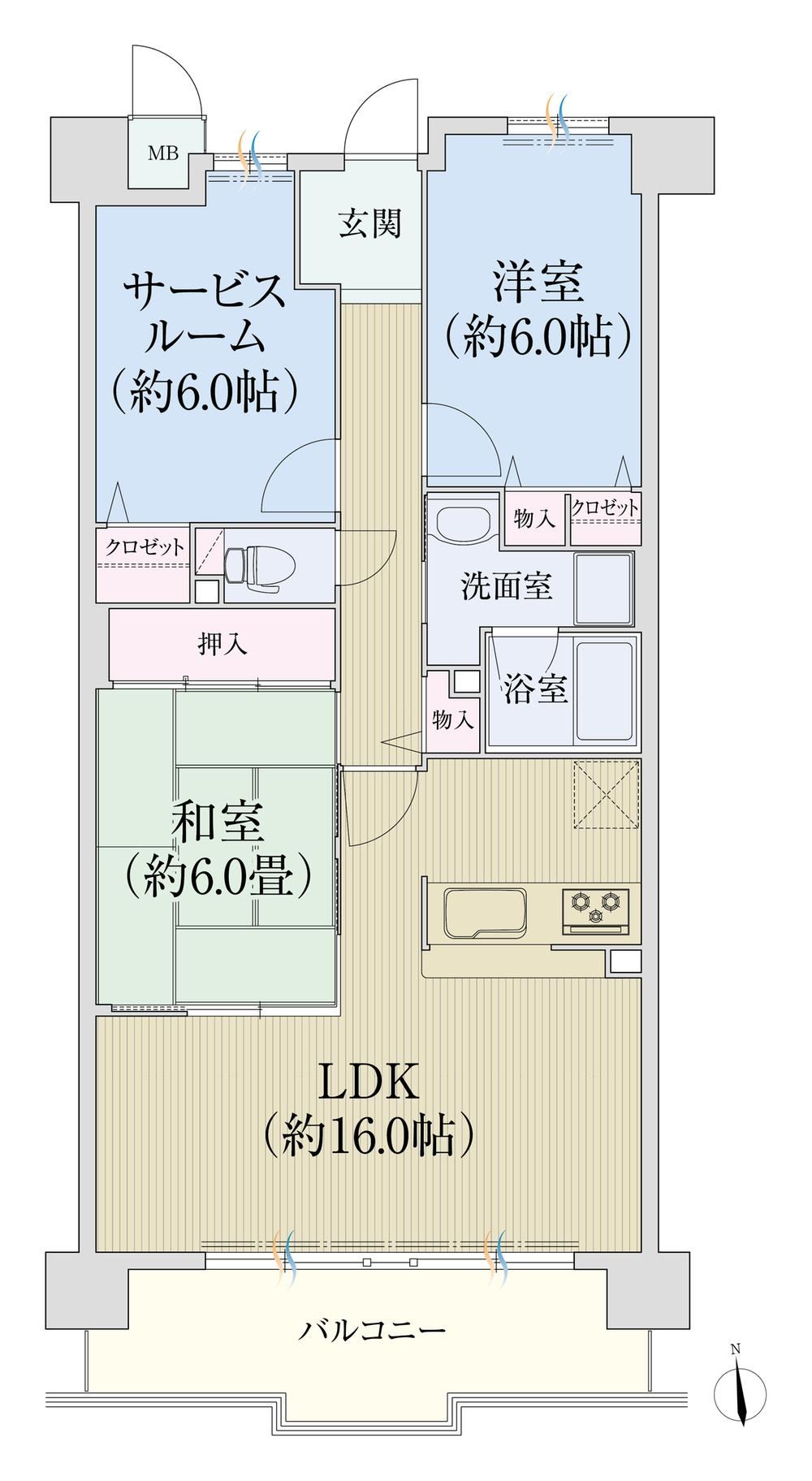 2LDK+S apartment in Uji, Kyoto - Photo 1