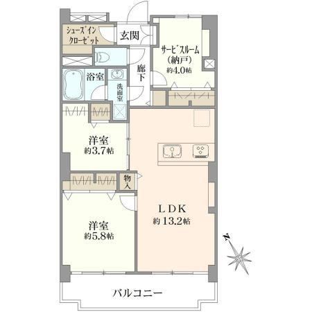 Newly Renovated 2LDK+S Apartment in Kaga - Photo 1