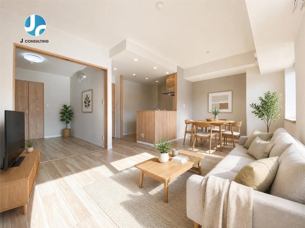 3LDK apartment in Nishi Ward, Niigata - Photo 1