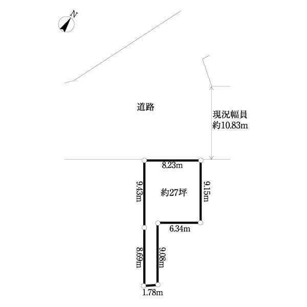 Land in Matsunami Near Nishi-Chiba Station - Photo 1
