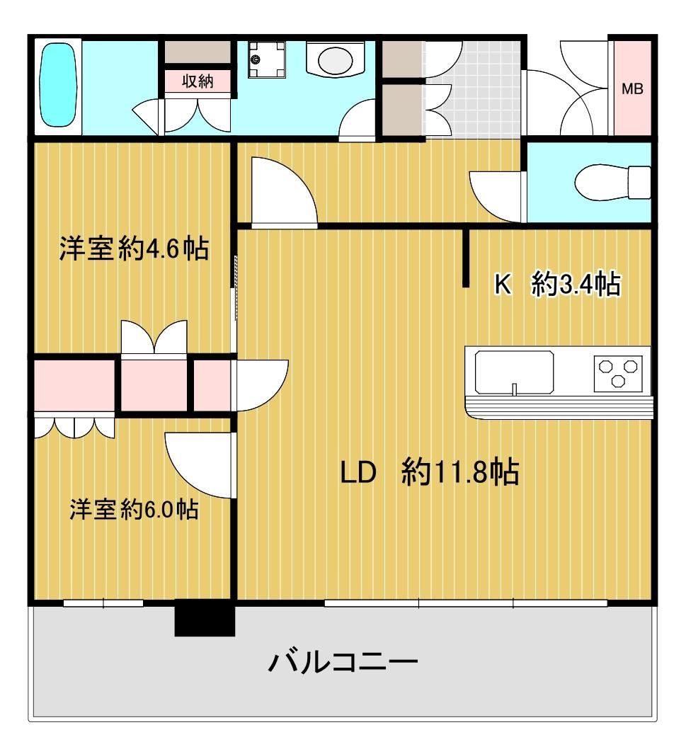 2LDK apartment in Chuo Ward, Niigata - Photo 1