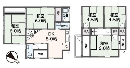 5DK house in Sakyo Ward, Kyoto - Photo 1