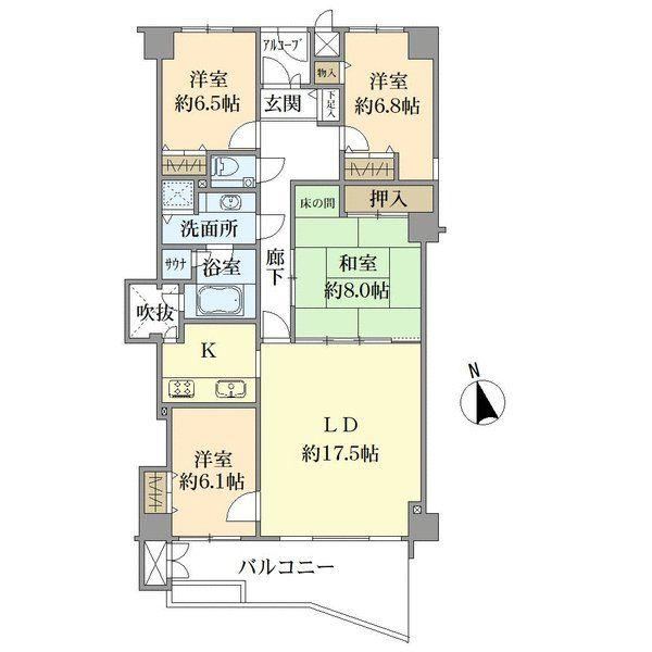 4LDK apartment in Ashiya, Hyogo - Photo 1
