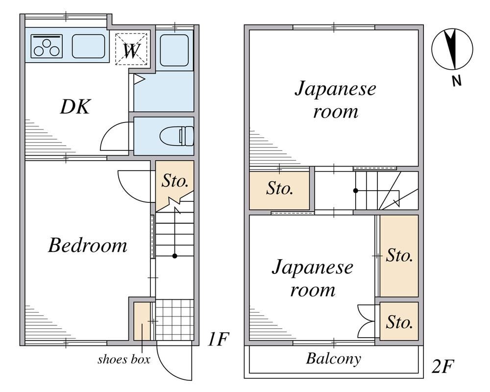 2DK house in Funabashi, Chiba - Photo 1