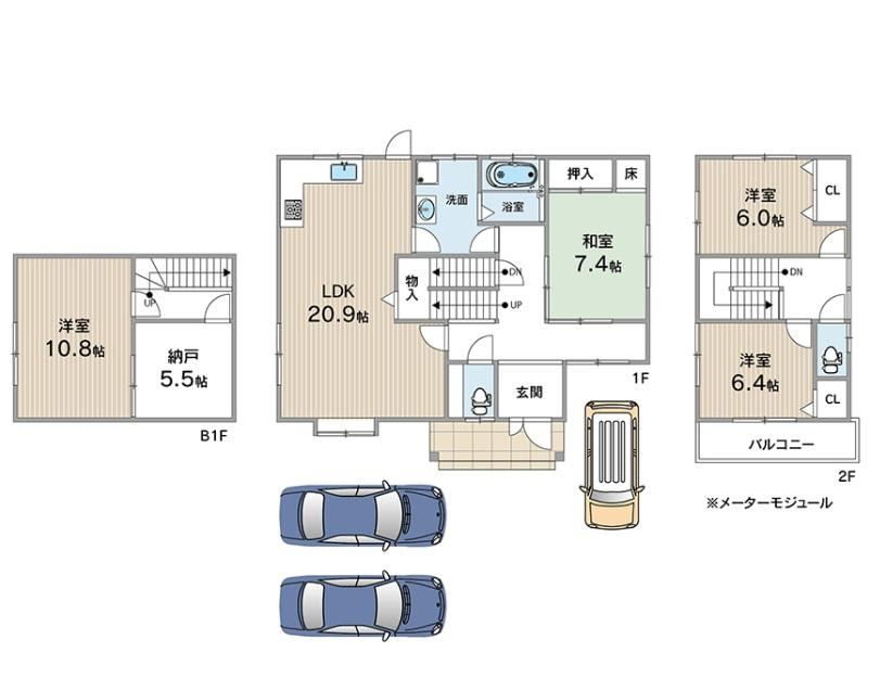 4LDK+S house in Konan, Shiga - Photo 1