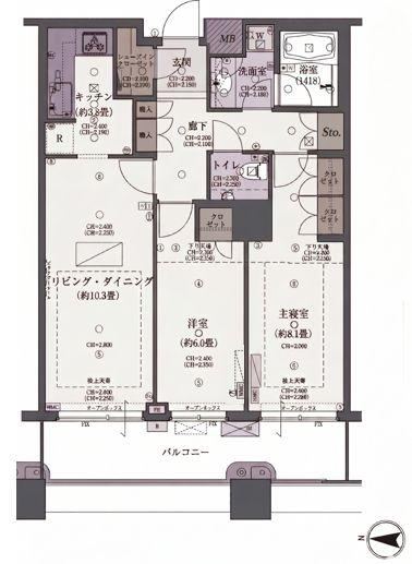 2LDK apartment in Sumida Ward, Tokyo - Photo 1