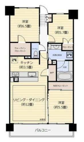 3LDK apartment in Utsunomiya, Tochigi - Photo 1