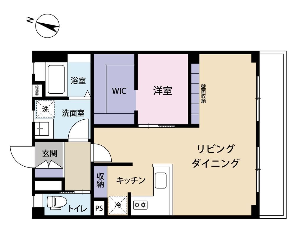 1LDK+S apartment in Aoi Ward, Shizuoka - Photo 1