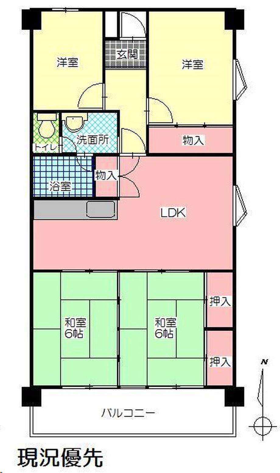 4DK apartment in Beppu, Oita - Photo 1