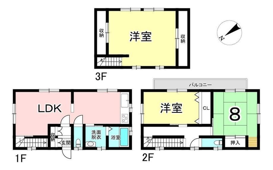 3LDK house in Mizunami, Gifu - Photo 1