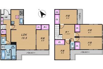 5LDK house in Nanjo