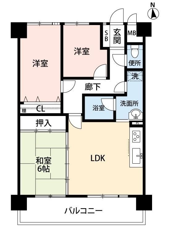 3LDK apartment in Ogaki, Gifu - Photo 1