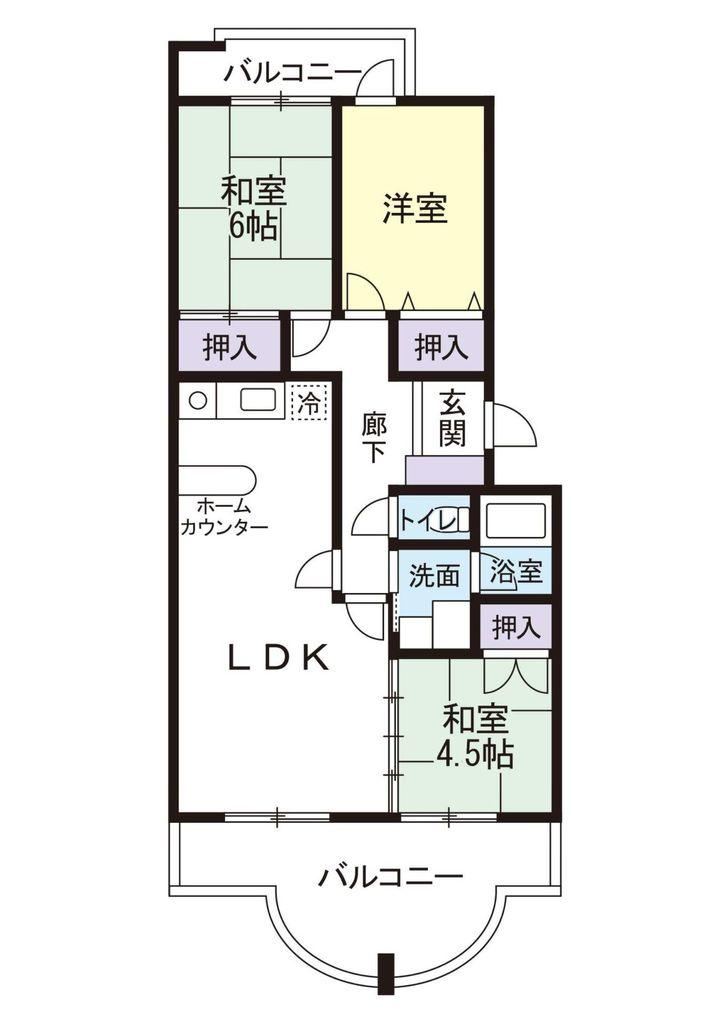3LDK apartment in Toyohashi, Aichi - Photo 1