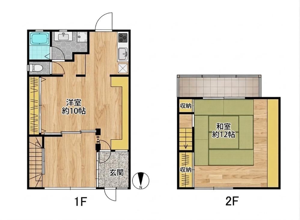 2K house in Ino Ward, Osaka - Photo 1