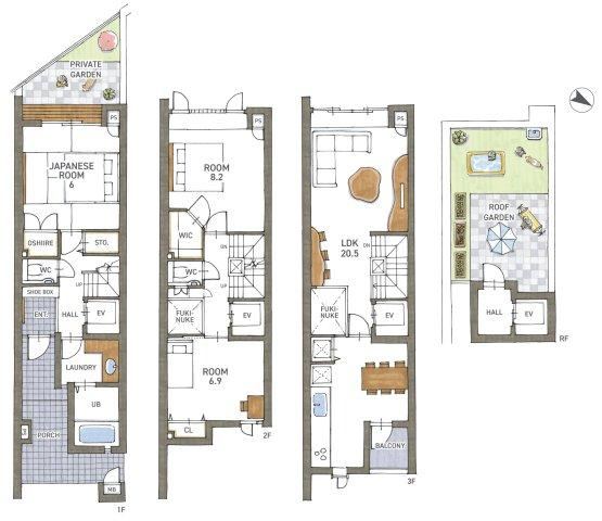 3LDK apartment in Otsu, Shiga - Photo 1