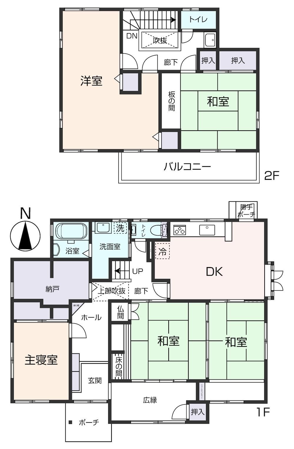 5DK+S house in Kure, Hiroshima - Photo 1