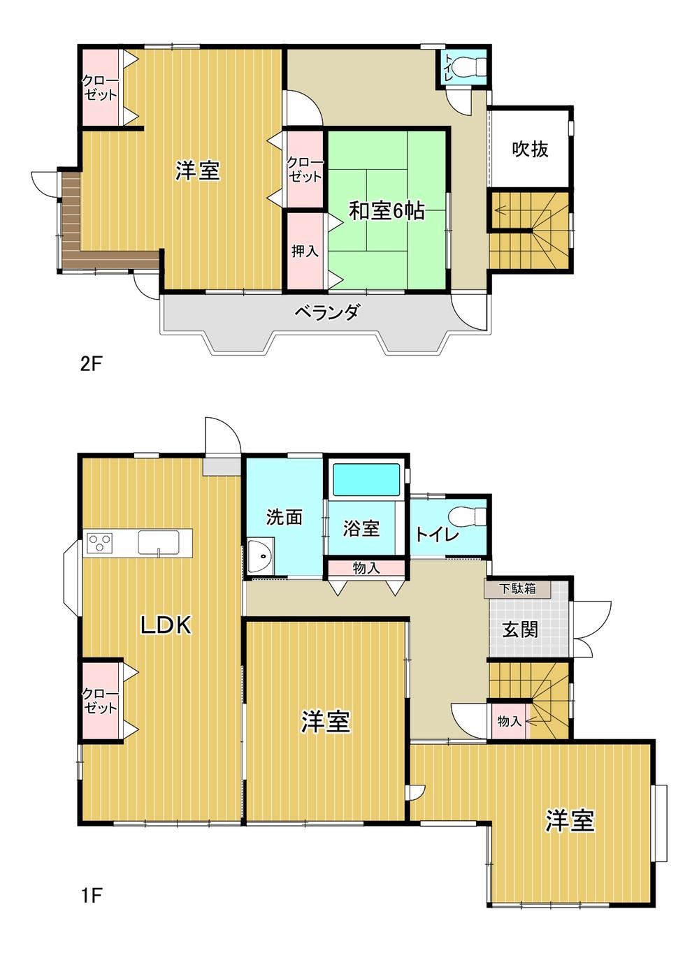 4LDK house in Nihommatsu, Fukushima - Photo 1
