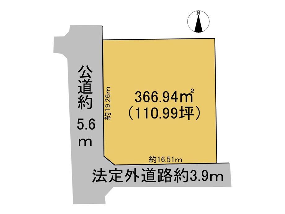 367 m² land in Tarui, Fuwa District, Gifu - Photo 1