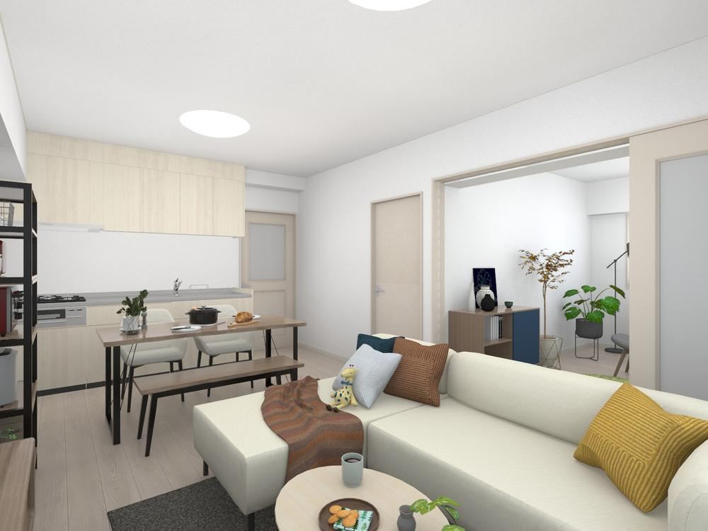 3LDK apartment in Higashinari Ward, Osaka - Photo 1