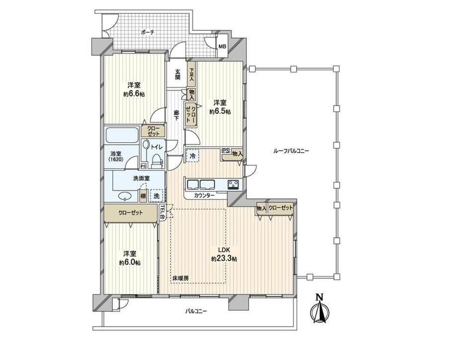 3LDK apartment in Suita, Osaka - Photo 1