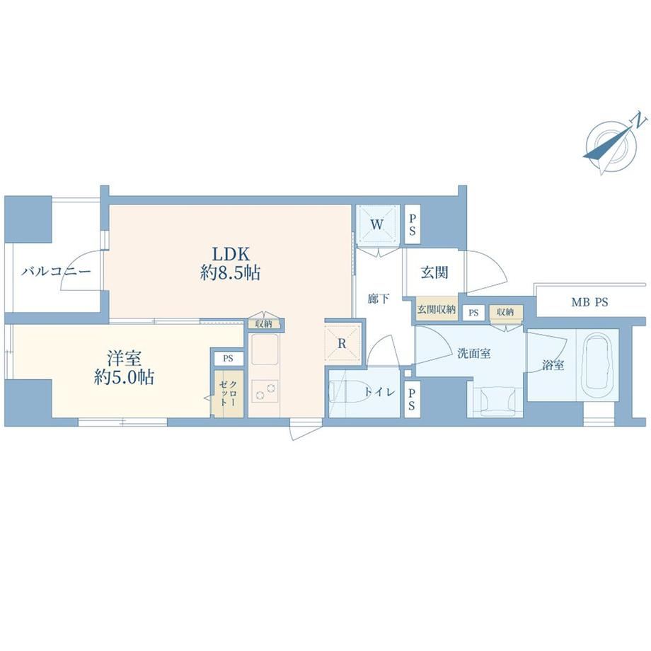 1LDK apartment in Chiyoda Ward, Tokyo - Photo 1