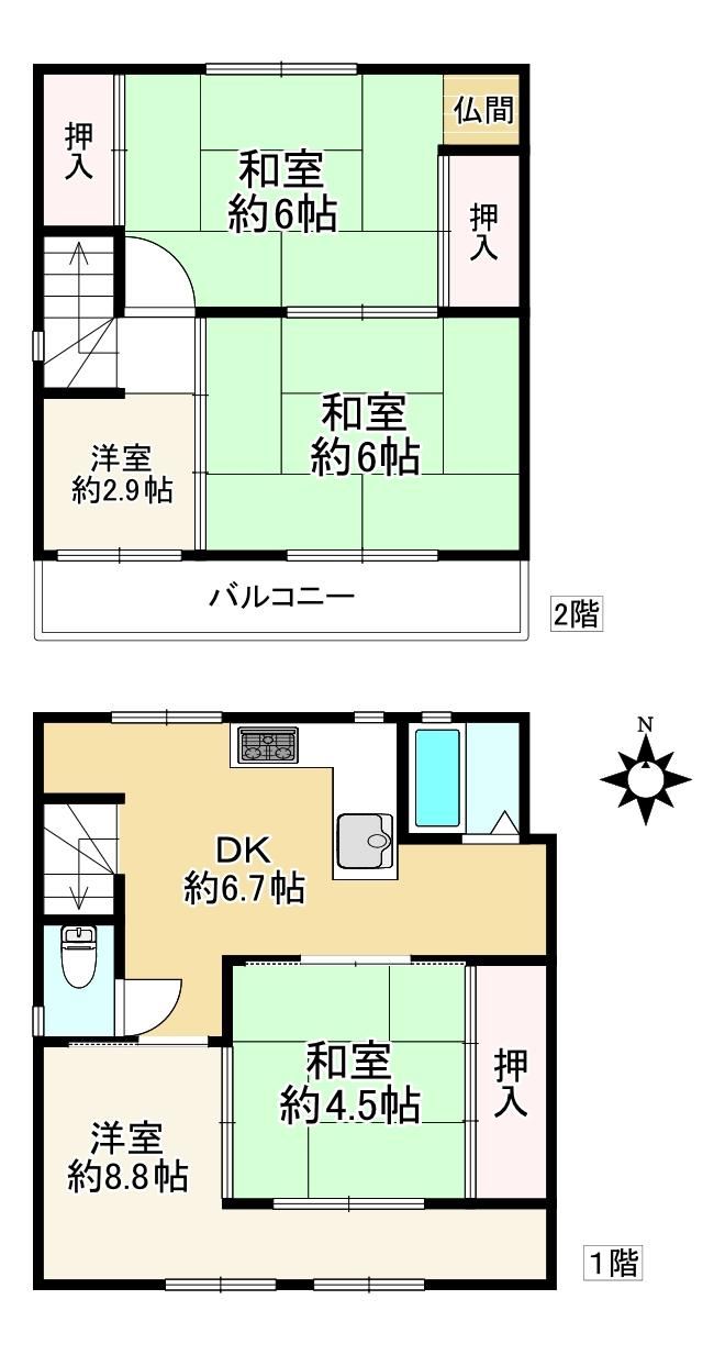 5DK house in Nishinomiya, Hyogo - Photo 1