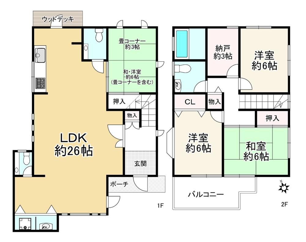4LDK+S house in Nishinomiya, Hyogo - Photo 1